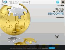 Tablet Screenshot of labocast.com